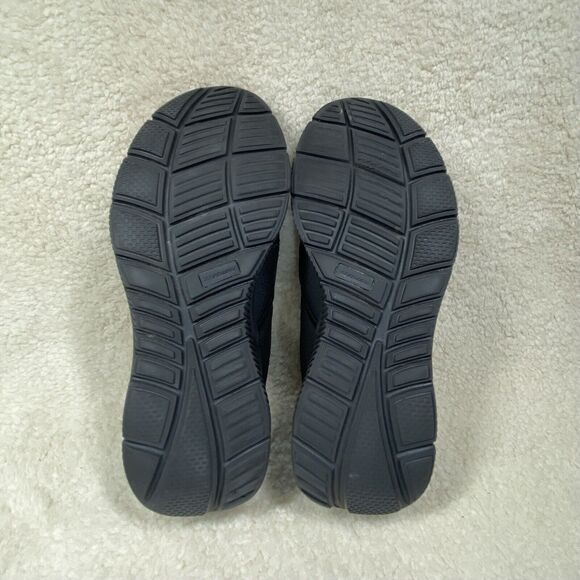 SKECHERS 59997S Verse-Cool Mens Size 13 Mesh & Leather Slip On Casual Black - Picture 3 of 7